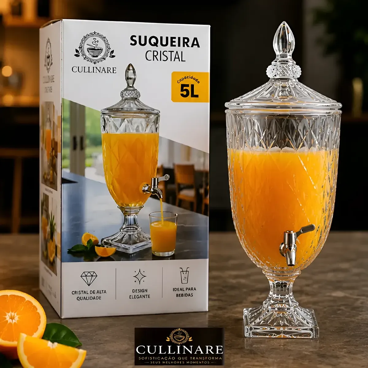 Suqueira de vidro