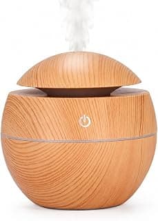 Umidificador e Difusor de Aromas Ultrassônico Madeira